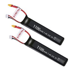 �y10�{�|�C���g�zRC���|�o�b�e���[ 7.4V 1100mAh 2S 25C 105*20*11mm XT30�v���O�v���O RC�J�[�p RC�g���b�N�p RC�w���R�v�^�[�p FPV�p �h���[���p�Ȃ�1�N�ۏ� �����\ PSE�F�� �݊����|�o�b�e���[