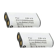 【抽選で全額還元！】【370円OFF&P10倍】新品 KODAK CR-V3 互換バッテリー【2100mAh 3V】対応用 1年保証 …