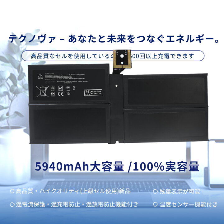 楽天市場】【5倍ポイント】新品 G3HTA038H 互換バッテリー Microsoft 