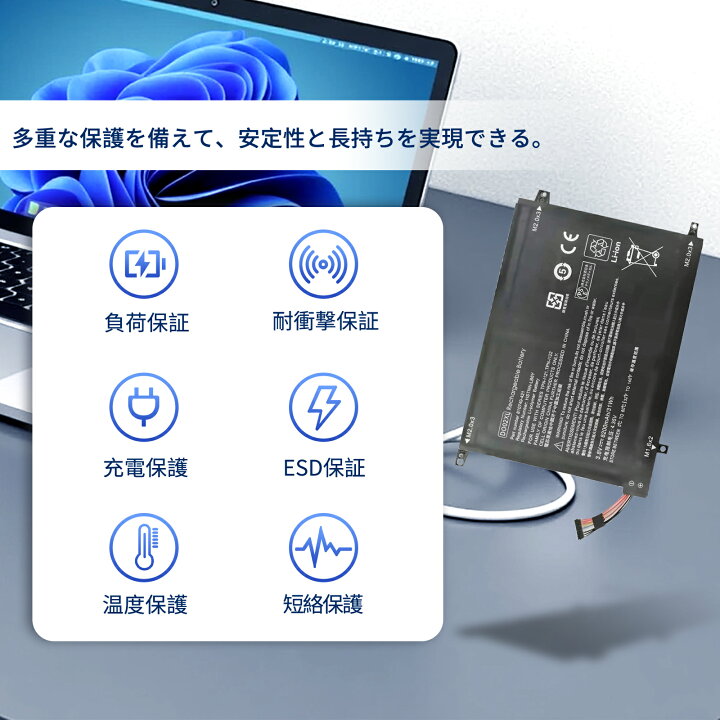 楽天市場】【1015円OFF&P5倍】新品 HP THSTNN-LB6Y 互換バッテリー 
