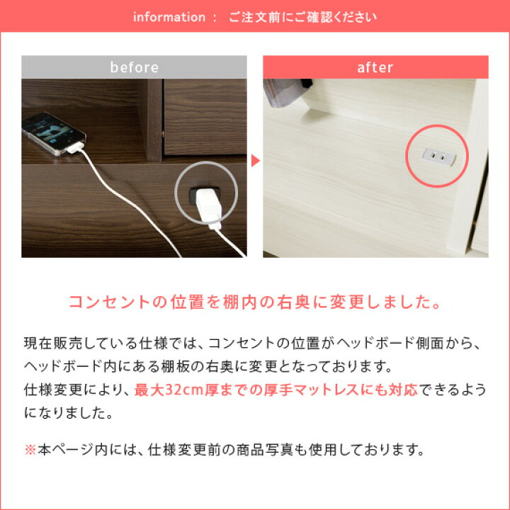 楽天市場】【5％OFFクーポン配布中】 ベッド ダブル 収納 ロータイプ 