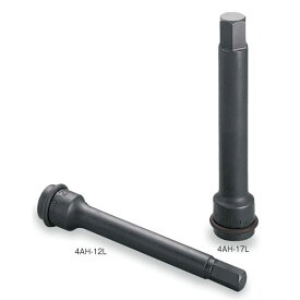 TONE（トネ） インパクト用ロングヘキサゴンソケット 4AH-05L ●差込角12.7mm（1/2inch） ●二面幅05mm ●ヘキサゴン ●二面幅05mm