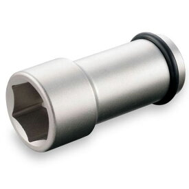 TONE（トネ） インパクト用ロングソケット（6角） 6NV-50L ●差込角19.0mm（3/4inch） ●二面幅50mm ●6角 ●二面幅50mm
