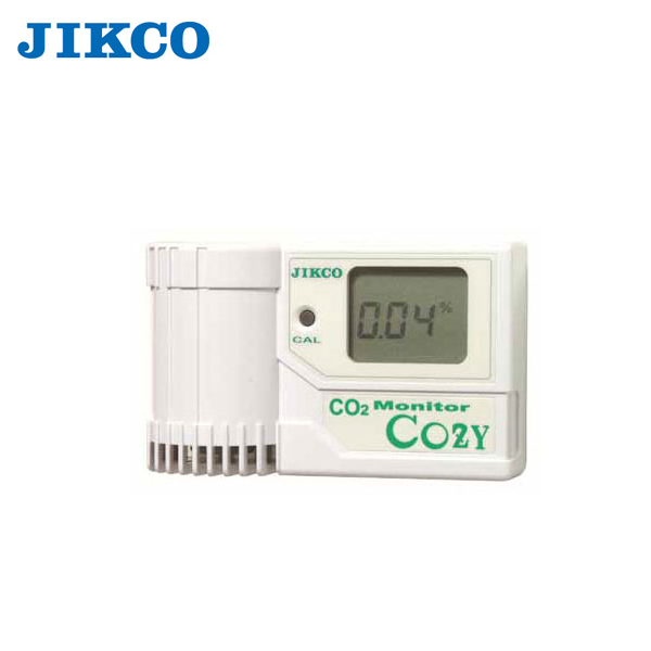イチネンジコー:シンプル卓上二酸化炭素濃度計 COZY-1 コージーワン インキュベーター グローブボックス 計測