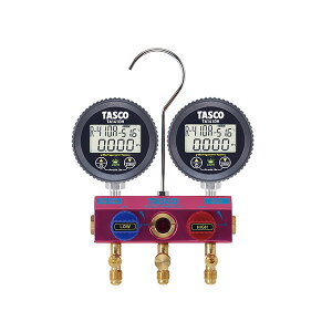 �C�`�l��TASCO �i�^�X�R�j:R32/R410A�p�{�[���o���u���f�W�^���Q�[�W�}�j�z�[���h�L�b�g 92cm TA122DH-1 �Ⓚ�E�󒲍H�� �}�j�z�[���h