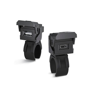 �v���g �o�C�N�p USB�d�� TYPE-A+C�i�^�C�vA+C�j QC3.0/PD�Ή� USB�`���[�W���[ �}���[�d MAX22.5W/30W IP67 CE�F�� DC10-24V 5V/9V/12V �h�� PTU003