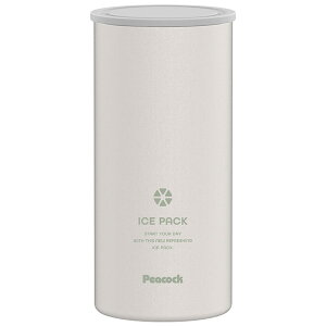 【あす楽】ピーコック アイスパック 氷嚢 水筒型 氷のう 魔法瓶メーカー 長持ち 溶けにくい 真空断熱 16時間 冷たさキープ アイシング 熱中症対策 保冷剤 布 シリコン 夏 通勤 通学 アウトド