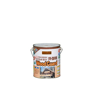 アサヒペン 油性ウッドガード外部用 1.6L ゴールデンオーク 05 4970925546111 油性ウッドガード 外部用 ログハウスや雨戸、ぬれ縁など屋外木部を美しく保護します。 ●シロアリ、キクイムシなど