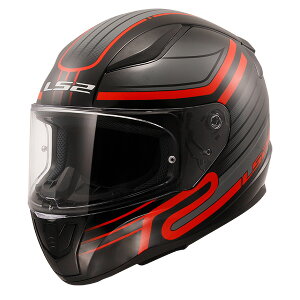 LS2 HELMETS �W���p���t�B�b�g���f�� RAPID2 CIRCUIT BLACK RED M 4562343605978