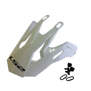 LS2 HELMETS FAST2�p PV-3 �s�[�N�o�C�U�[�@GLOSS WHITE 4562343606548