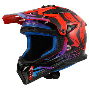 LS2 HELMETS �W���p���t�B�b�g���f�� FAST2 WASH GLOSS RED M 4562343605824
