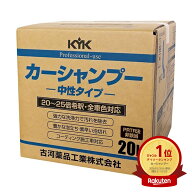 【メーカー直送】KYK（古河薬品工業） プロタイプカーシャンプー 20L 1本 21-201