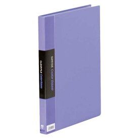 KING JIM（キングジム） クリアーファイル・カラーベース ポケット溶着式 A4判タテ型 藤 132CW 132CWフシ 事務用品 文房具 筆記具 ファイル 机上整理 オフィス クリアーファイル・カラーベース フシ 239