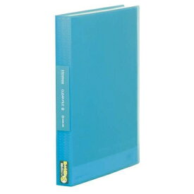 KING JIM（キングジム） シンプリーズ クリアーファイル （透明） A4判タテ型 （60ポケット） 青 186-3TSP 186-3TSPアオ 事務用品 文房具 筆記具 ファイル 机上整理 オフィス アオ 7486