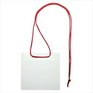 ソニック イベント吊下げ名札 イベント用・50枚入 赤 50枚 VN-343-R 事務用品 文房具 筆記具 ファイル 机上整理 証明 名札 イベント用・入 VN-343-R 19844