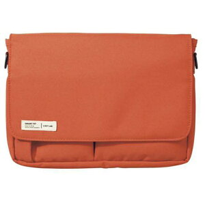 LIHIT LAB.(リヒトラブ) SMART FIT シリーズ キャリングポーチ (A5サイズ) オレンジ A-7575-4 A-7575-4 事務用品 文房具 筆記具 ファイル 机上整理 オフィス 21004