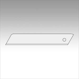 OLFA(オルファ) 替刃折線なし大 50枚入 LB50K-OSN 事務用品 文房具 筆記具 ファイル 机上整理 梱包 切断 LB50K-OSN 67733