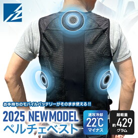 【2026年も猛暑の予想】あす楽 熱中症対策 ペルチェベスト 冷却ベスト I’Z FRONTIER（アイズフロンティア） I’Zペルチェベストセット3 2025年モデル 猛暑 暑さ 冷感 静音 メッシュ ストレッチ USB給電 男女兼用 屋外 屋内 外仕事 スポーツ アウトドア