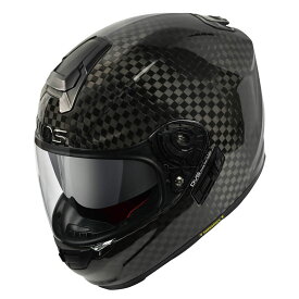 WINS ウインズ フルフェイスヘルメット A-FORCE RS 12K TypeCモデル M/L/XL バイク ヘルメット ブラック ロングタイプ インナーバイザー付き ブラック 12K カーボンファイバー 軽量 蒸れない カーボン シールド UVカット 軽い 通気性 男性 女性 メンズ レディース