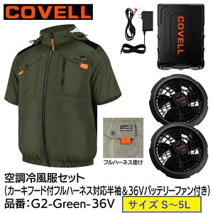 �y���[�J�[�����z COVELL �󒲗╗���Z�b�g �t�[�h�t�t���n�[�l�X�Ή������^�C�v�E�F�A��36V�o�b�e���[�t�@���t�� �J�[�L