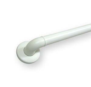 ハイロジック:どこでも手摺り 400ミリ 縦横兼用 入数1本 97270 バリアフリー対策に!浴室・トイレなど水周りに使える手すりです!