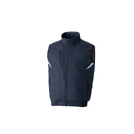 アタックベース 空調風神服裏チタンベスト ネイビー L 102 ベスト 裏チタン 遮熱 クール 猛暑 熱中症対策 102