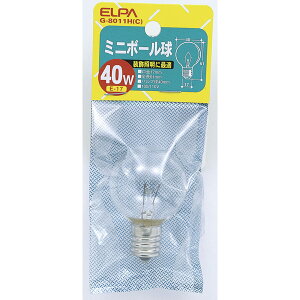 ELPA�i�G���p�j �~�j�{�[�� 40W G-8011H�iC�j
