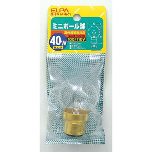 ELPA�i�G���p�j �~�j�{�[�� 40W G-8014H�iC�j