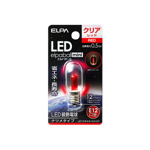 ELPA�i�G���p�j LED�d�� �i�c�� E12 LDT1CR-G-E12-G107 LDT1CR-G-E12-G107