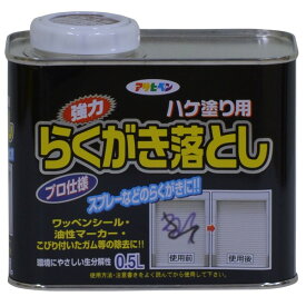 アサヒペン 強力らくがき落とし 0.5L 4970925602060