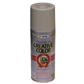 アサヒペン クリエイティブカラースプレー 300ML 86ライトグレー 4970925503428