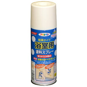 アサヒペン 浴室用塗料スプレー 300ml ペールピンク 4970925561114