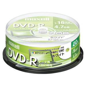 maxell�i�}�N�Z���j PC DATA�p DVD-R DR47PWE20SP DR47PWE20SP 34011