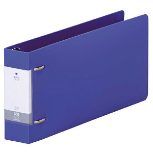 LIHIT LAB.(リヒトラブ) D型リングファイル 統一伝票 青 G2239-8 D型リングファイルG2239-8 統一伝票 青 G2239-8