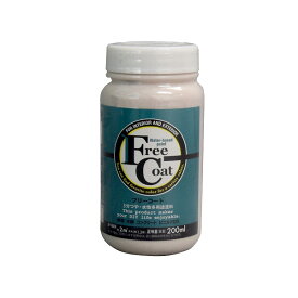 アトムハウスペイント フリーコート 200ML ピーチベージュ BLUE UNDER TONE 半つや 多用途 かべ紙 リノベーション