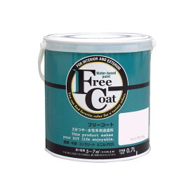 アトムハウスペイント フリーコート 0.7L チェリーブロッサム BLUE UNDER TONE 半つや 多用途 かべ紙 リノベーション