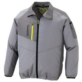 ＜限定400円OFFクーポン配布中＞AITOZ（アイトス）:長袖ジャケット 空調服 （R） （男女兼用） モクグレー 5L 50199 暑さ対策 50199