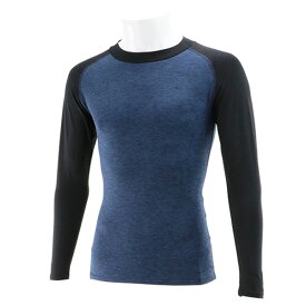 SK11（エスケー11） ソフトインナー長袖 1枚 ネイビー 4977292924573