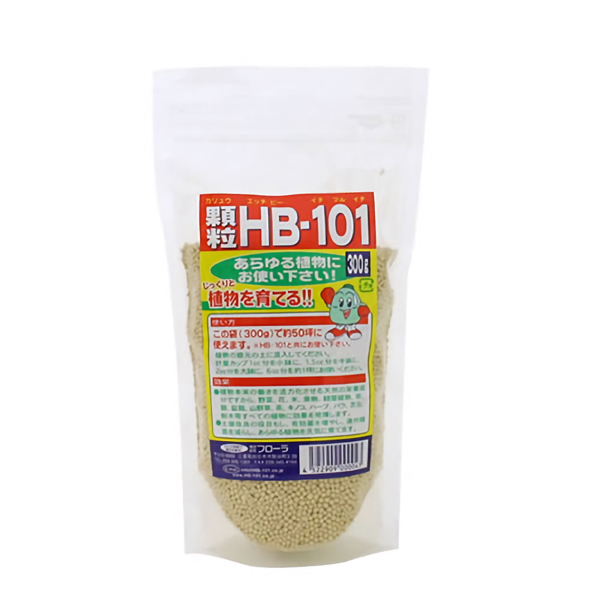 フローラ:顆粒 HB-101 300g 4522909000043 園芸 活力剤 土に撒く 土に混ぜる