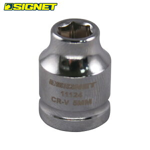 SIGNET�i�V�O�l�b�g�j 11124 1/4DR 5MM �V���[�g�\�P�b�g �i6�p�j 11124 11124 5MM �V���[�g�\�P�b�g 11124