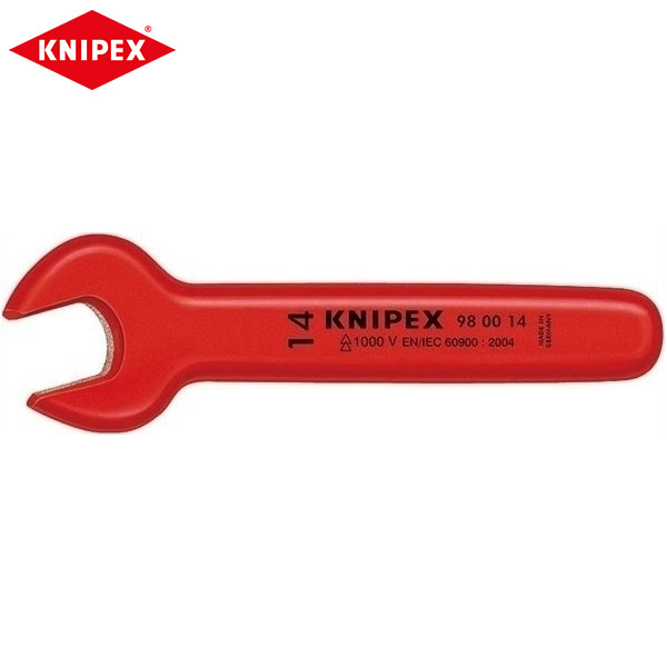 楽天市場】【未定】KNIPEX（クニペックス）:絶縁スパナ 1000V 9800-12 