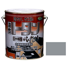 【地域制限有】【メーカー直送】ニッペホームプロダクツ トタンつやありペイント グレー 2kg 4976124184932