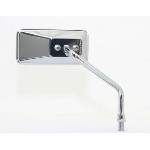 TANAX(タナックス) カスタムスクエアミラー 10mm 右 クロームメッキ シルバー鏡 AC-101-10R