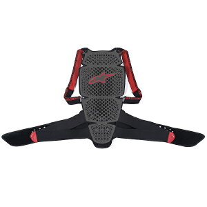 アルパインスターズ NUCLEON KR-CELL 013 SMOKE BLACK RED S 6504018 アルパインスターズ バック 背面 プロテクター 防具 脊椎 6504018 バックプロテクター バイク用品 バイクグッズ