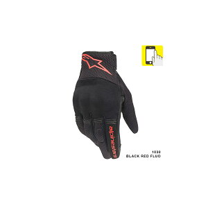 ApCX^[Y:COPPER GLOVE 1030 BLACK RED FLUO L alpinestars ApCX^[YO[u