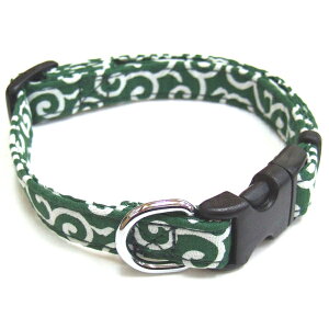 岡野製作所 コットンカラクサカラー#15 4907733030662 岡野 ONS カラー 首輪 唐草 からくさ 和柄 和風 #15