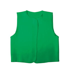 アーテック ソフトサテンベスト J 緑 14525 運動会 発表会 イベント ハッヒ