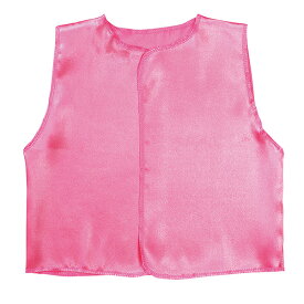 アーテック ソフトサテンベスト C 桃 14995 運動会 発表会 イベント ハッヒ