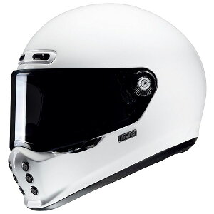 HJC Helmets V10 ソリッド WHITE S HJH248WH01S