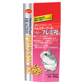 日本ペットフード ハムスターフード ヘルシープレミアム 250g 4951761535057